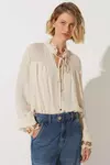 BLUSA EMMA BEGE