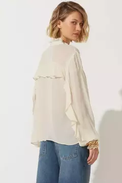 BLUSA EMMA BEGE - Zene Boutique