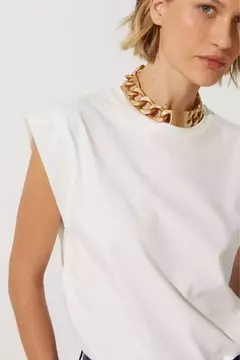 T-SHIRT LAYLA OFF WHITE na internet