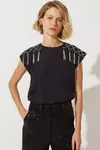T-SHIRT VIVIAN PRETA - comprar online