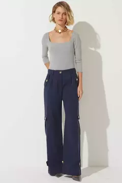 CALÇA BETINA AZUL - comprar online