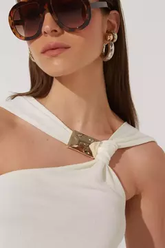 BLUSA GAIA OFF WHITE na internet