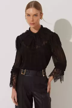 BLUSA OPHELIA PRETA - comprar online