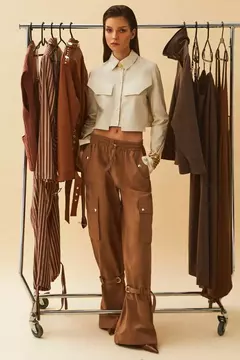 CALÇA PRISCILA MARROM - comprar online
