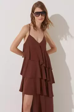 VESTIDO AMORA MARROM - comprar online