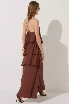 VESTIDO AMORA MARROM - loja online