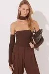 BLUSA JASMIN MARROM