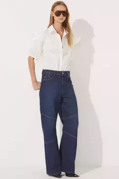 CALÇA JAQUE JEANS ESCURO - Zene Boutique
