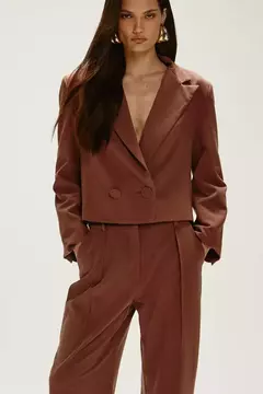 CALÇA REBECA MARROM - loja online