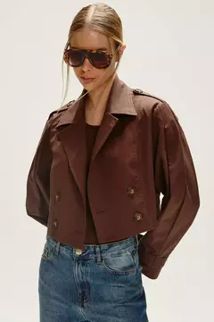 CASACO BETINA MARROM - Zene Boutique