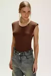 BODY ÍRIS MARROM - comprar online
