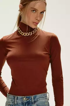 BLUSA MILA MARROM - comprar online