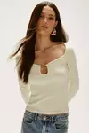 BLUSA MARLUCI OFF WHITE - comprar online