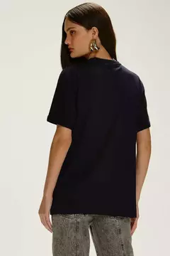 T-SHIRT MIA AZUL MARINHO - loja online