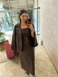 Imagem do Vestido Milena Café