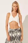 TOP NATASHA OFF WHTE - comprar online