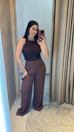 Calça Angela Marrom - comprar online
