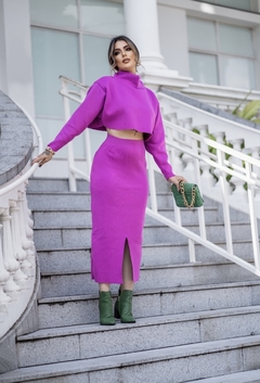 Saia Zara Fucsia - comprar online