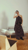 SAIA MARIANA MARROM - comprar online