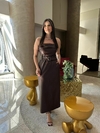 Vestido Milena Café