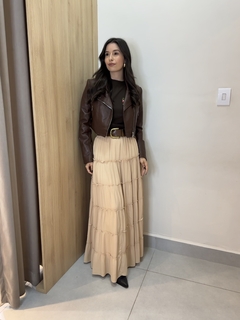 JAQUETA MARCELLA MARROM - comprar online