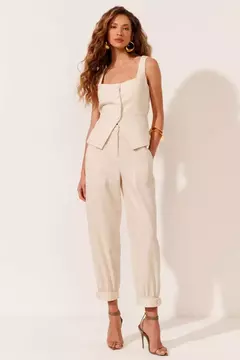 Blusa Bruna Bege - Zene Boutique