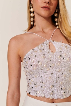 Top Elis Off White - comprar online