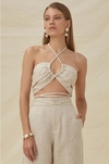 Top Claudia Bege Vanila