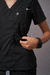 Ambo Super Flex Mujer Negro - tienda online