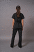Ambo Super Flex Mujer Negro - comprar online