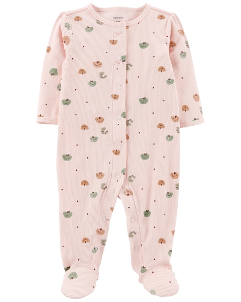 Carter´s Osito-Pijama Algodón Broches Manzanas
