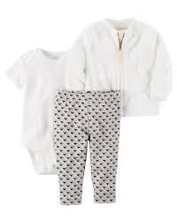 Set 3 Prendas, Body, Campera y Pantalon