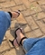 Sandália Sexy heel Bico redondo