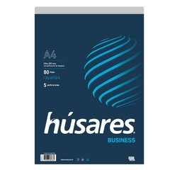 Block Húsares A4 Rayado Business x 5 Unidades