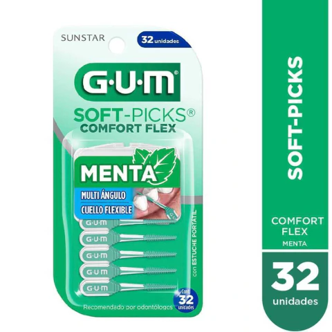 GUM® Soft-Picks™ Comfort Flex Mint x 32u