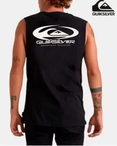 MUSCULOSA QUIKSILVER ORBIT STN - SOLIDO NQN