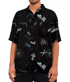 CAMISA DC MC SCRIBBLE