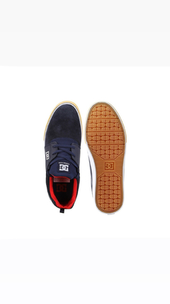DC SHOES HEATHROW VULC AZUL/ ROJO - comprar online