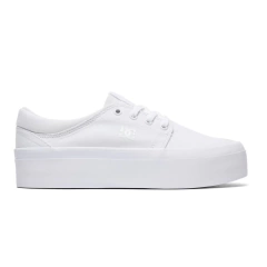 DC SHOES TS PLATFORM WHITE