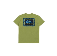 REMERA QUIKSILVER RETURN TO THE MOON SQUARE - SOLIDO NQN