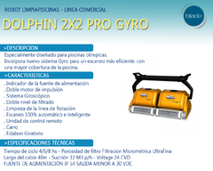 Imagen de Robot Dolphin Gyro 2x2 para Piletas Olímpicas