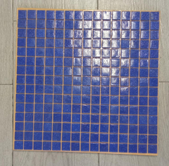 Venecitas Color Azul Oscuro 2x2 Cm P Piletas X M2 ! - Mundo Vanitory