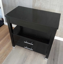 Vanitory 75 x 41 cm con Tapa Para Bacha De Apoyo Color Wengue con 2 Cajones (No Incluye Bacha) - comprar online