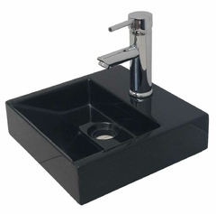 Mini Bacha de Apoyo de 31x31 cm Negra - tienda online