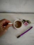 Mates floreados + bombilla