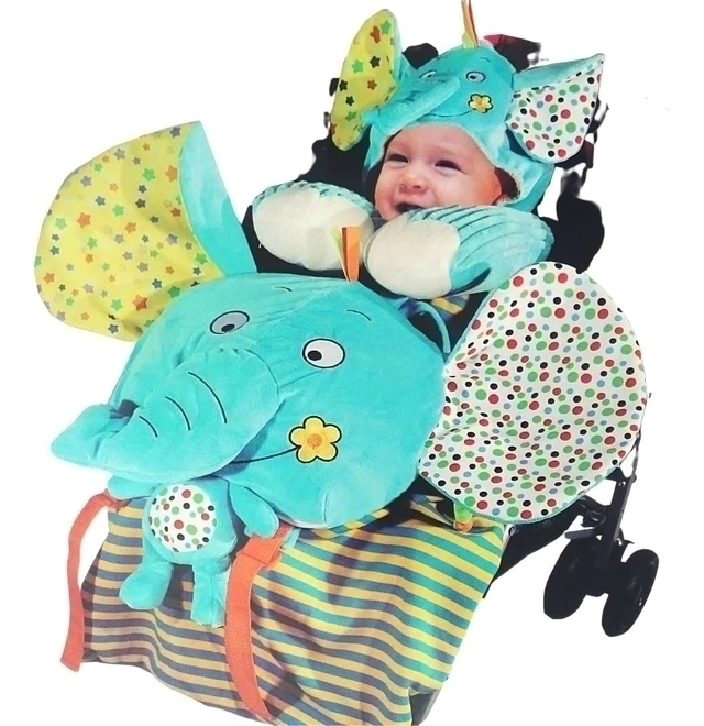 Mochila Manta + cuello protector
