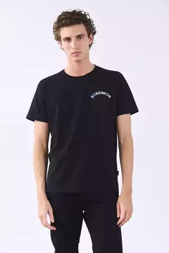 Remera Bensimon logo mundo en internet