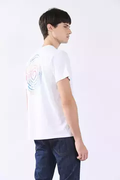 Remera Bensimon logo mundo - comprar online