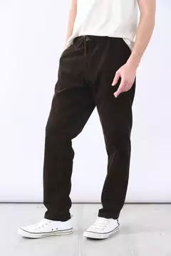 Pantalón chino corderoy elástico