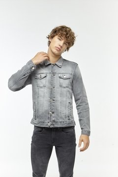 campera jeans flat grey bensimon